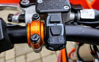 KTM Powerparts Kombischalter und Lenkerklemmbrücke KTM EXC